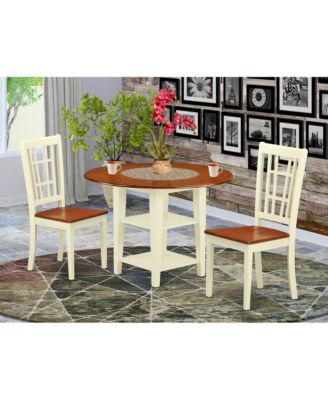 Dining Room Set Buttermilk & Cherry