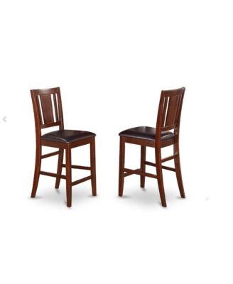 5 Pc counter height Table and chair set-pub Table and 4 bar stools with backs