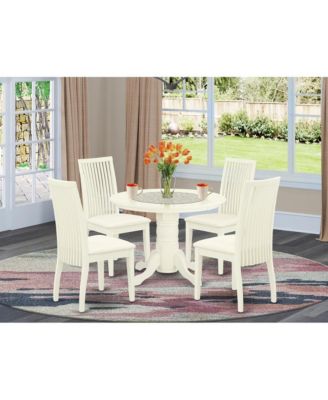 Dining Room Set Linen White