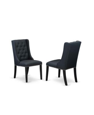 5 Pc Dining Room Table Set Includes 4 Dining Room Chairs with Button Tufted and Dining Room Table