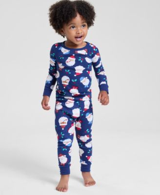 Holiday Lane - Toddler 12M-4T Santas Snug-Fit Pajama Set