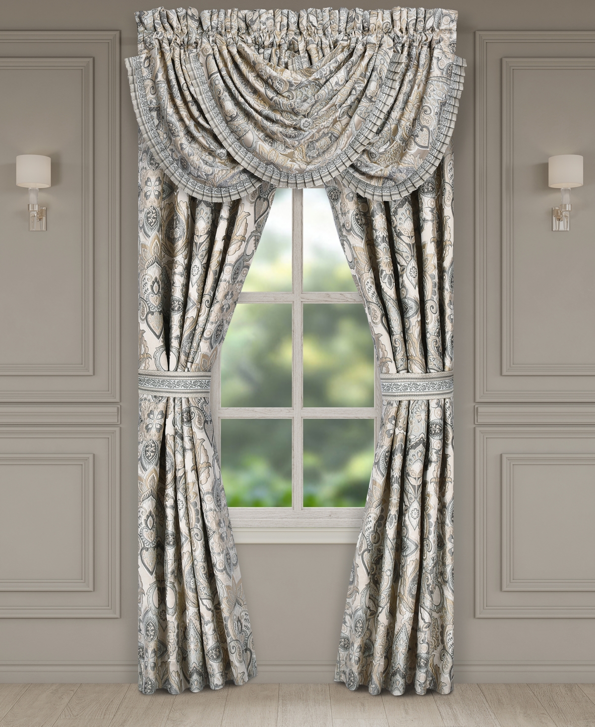 J Queen New York Annabelle Window Panel Pair