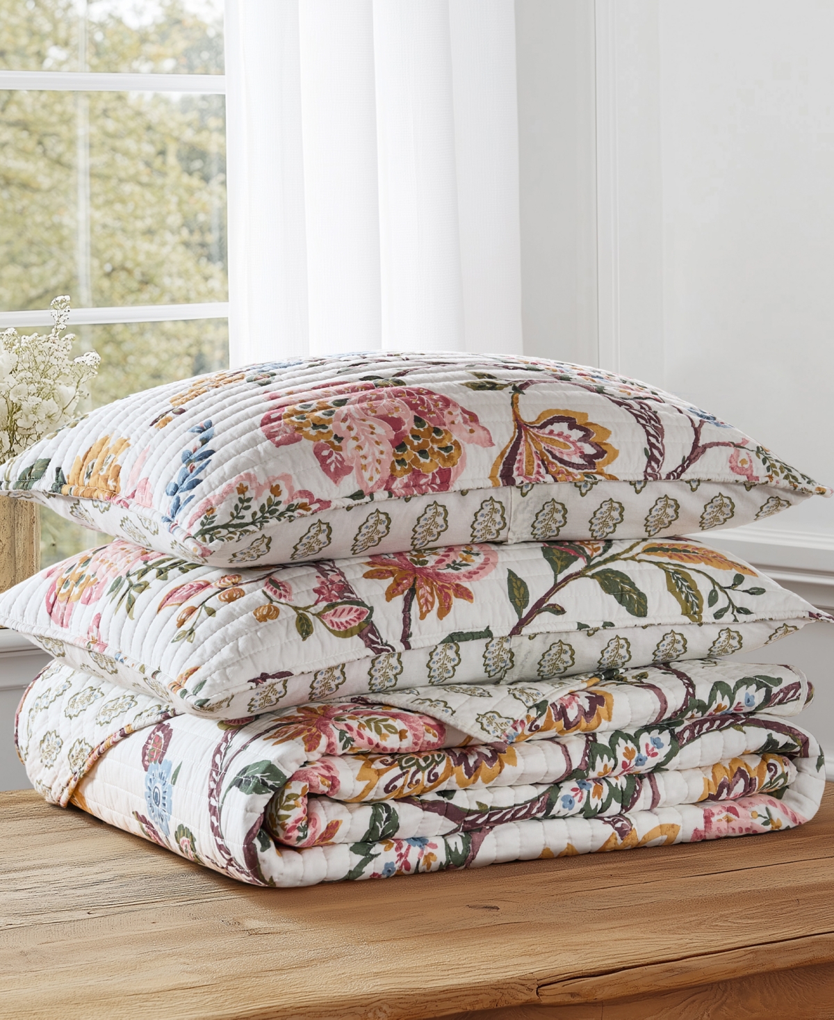 Levtex Maileen Reversible 3-Pc. Quilt Set
