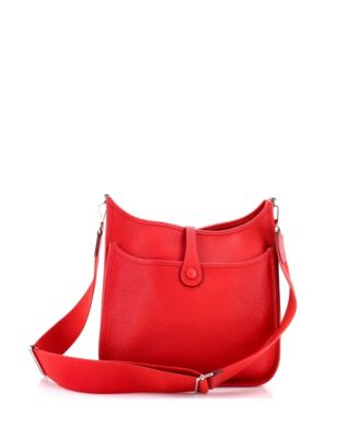 Pre-Owned Hermes PM Evelyne Bag Gen III Clemence