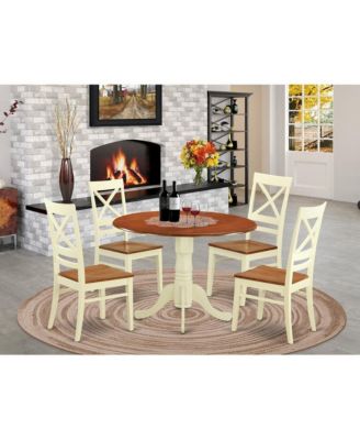 5 Pc small Kitchen Table set - Kitchen Table and 4 dinette Chairs