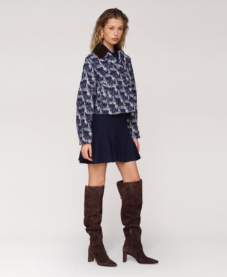 Women's Double-Breasted Boxy Jacket