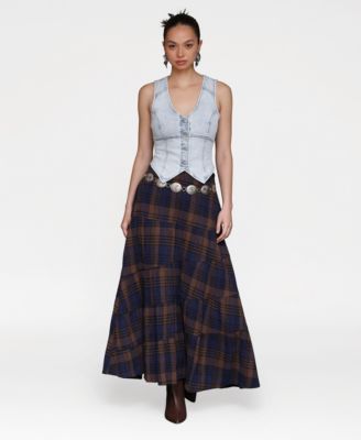 Women's Fitted Peak Hem Vest