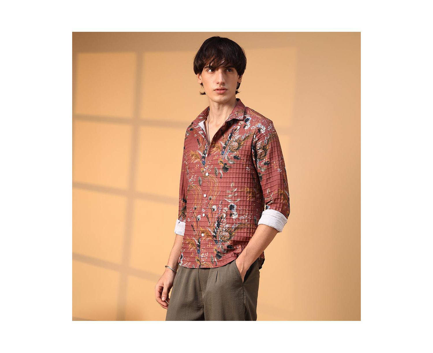 Sunflower-Waffle Shirt