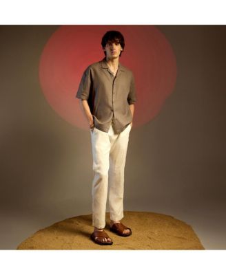 Quad-Lined Oversized Shirt