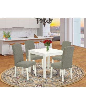 Dining Room Set Linen White