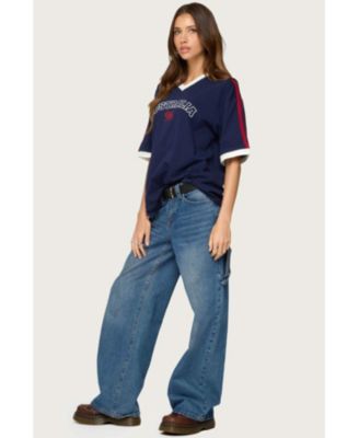 Women's Australia 96 Contrast Oversized T Shirt