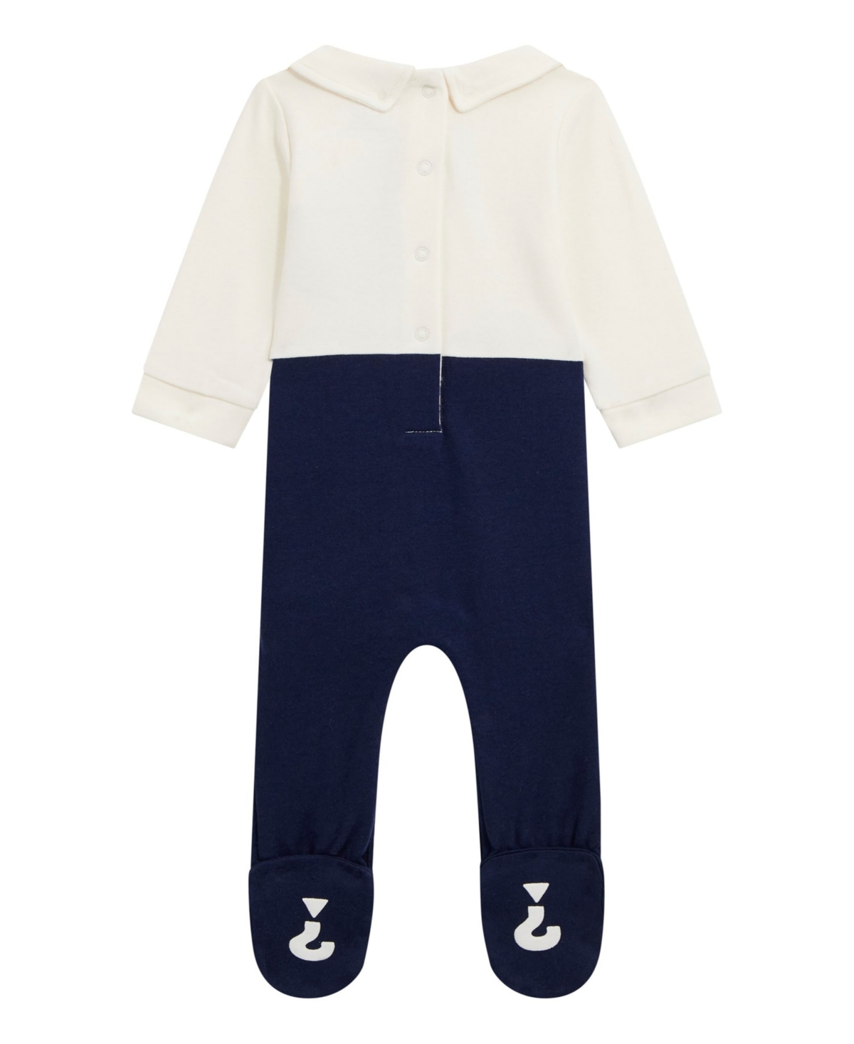 Guess Baby Boys Brushed Interlock Coverall In Black