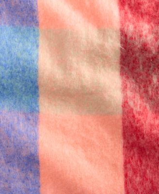 Brushed Buffalo Plaid Blanket Wrap, Macy's Exclusive