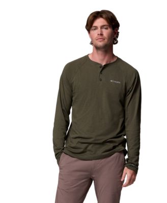 Men's Thistletown Hills Raglan Henley T-Shirt