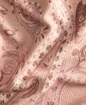 Paisley Floral Jacquard Wrap Scarf, Macy's Exclusive