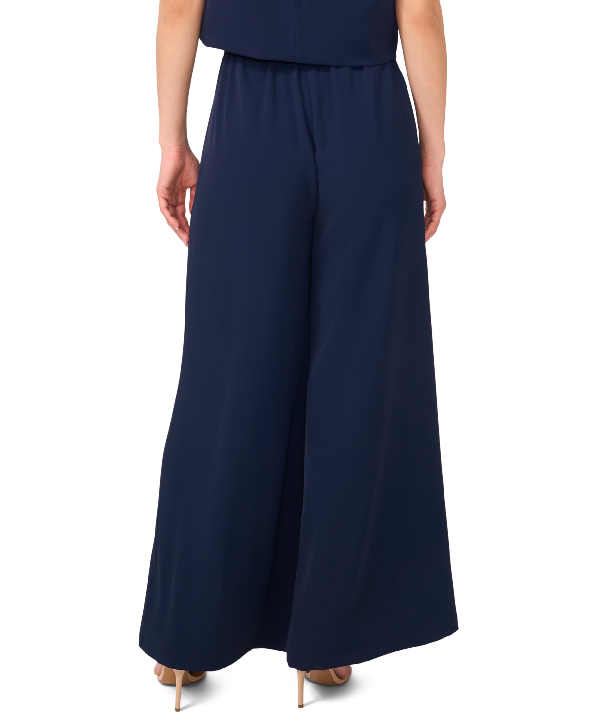 1.state Women's Pull-on Waistband Drawcord Pants In Blue