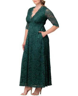 Women's Plus Size Maria Lace Evening Gown
