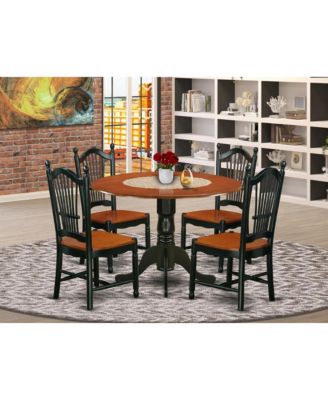 5 PC wood fantastic modern Dining Room Set
