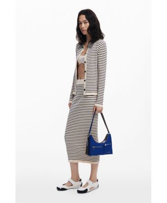 Women's Small detachable two-tone bag