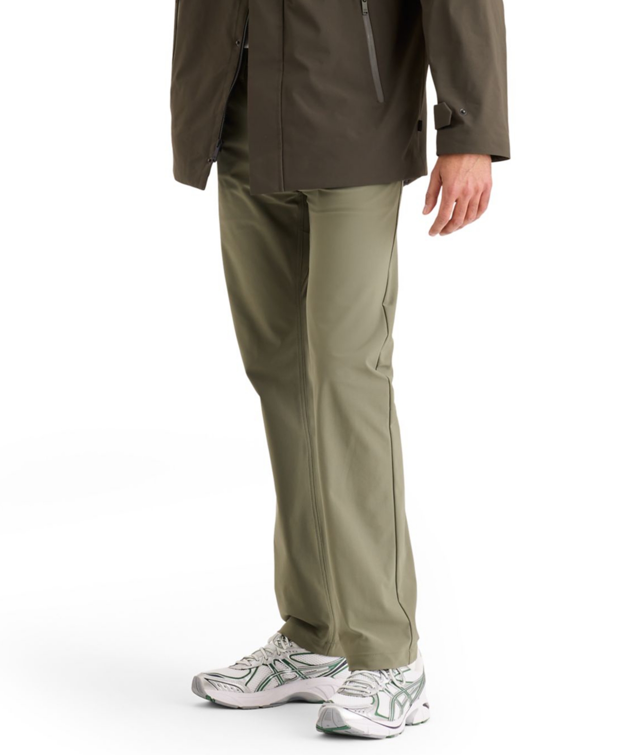 Dockers Men's Go Airweave 5 Pocket Straight Fit Pants In Green