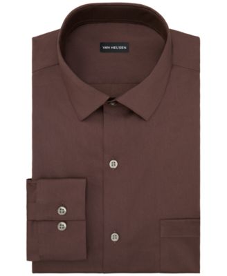 Men's Regular Fit Ultra Wrinkle Free Flex Collar Dress Shirt