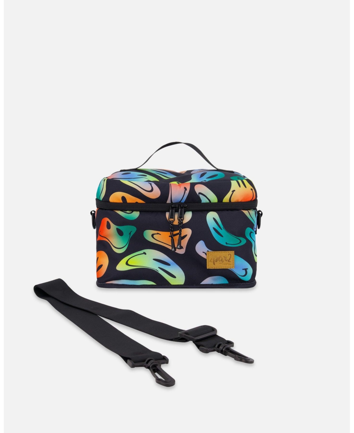 Deux par Deux Boy Lunch Box Smiley Face Boy - Toddler|Child