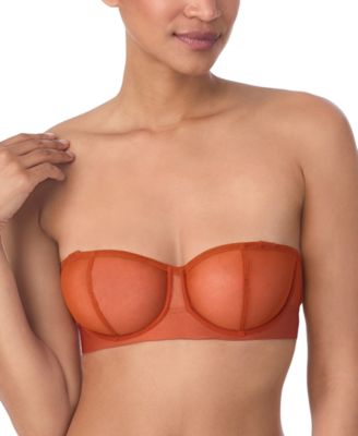Women's Sheers Strapless Mesh Bra DK4939