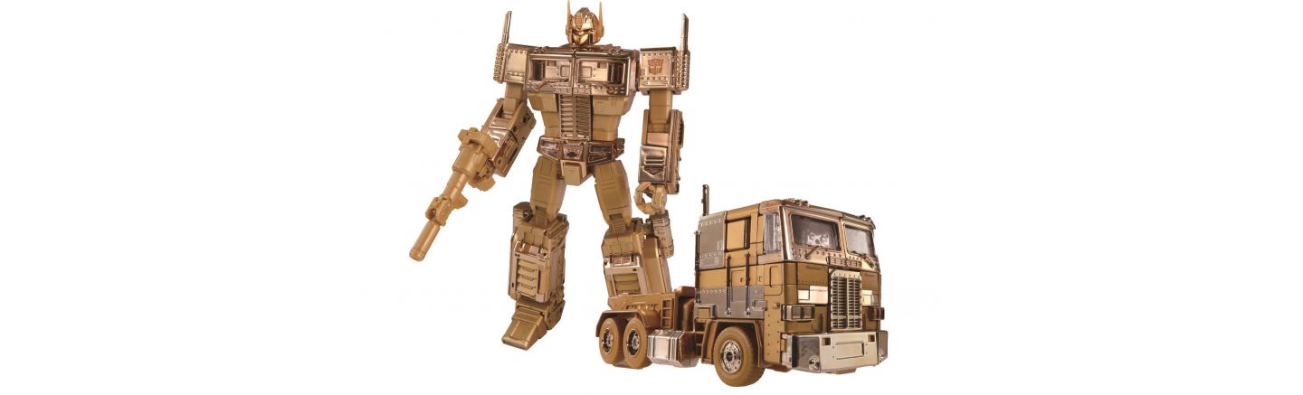 Детская фигурка Transformers Optimus Prime Golden Lagoon Limited Edition 9.5" Action Figure, Ages 15+ — фото 3