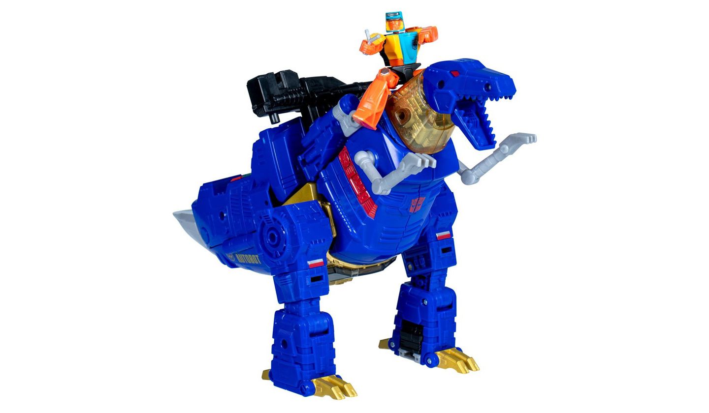 Набор из 2 фигурок Transformers Leader Class G2 Grimlock и Autobot Wheelie, 7.5 — фото 3