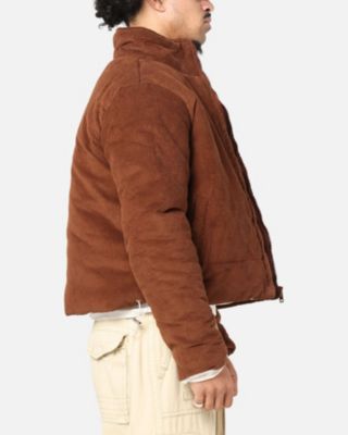 Men's Corduroy Flight Jacket, Brown