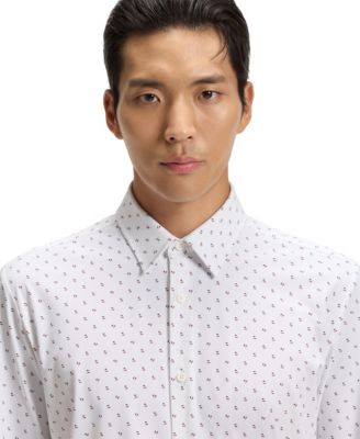 Men's Performance Slim-Fit Dress Shirt
