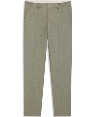 Men's Patterned Stretch Slim-Fit Pants