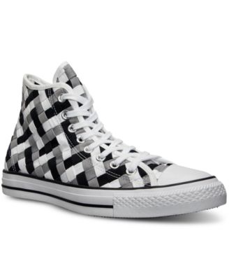 Converse - Men's Chuck Taylor All Star Hi Woven Casual Sneakers from Finish Line