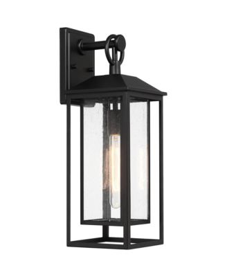 Califa 20" High Traditional Outdoor Wall Light Fixture Mount Porch House Exterior Outside Lantern Weatherproof Glass Shade