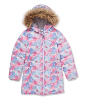 Girls Fleece Lined Parka