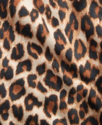 Ombr&eacute; Leopard-Print Oblong Scarf, Macy's Exclusive