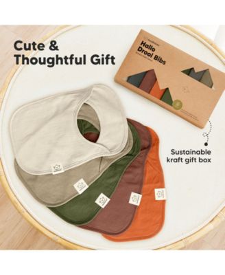 Baby Boys 8-Pack Bibs for Boys, Girls, Pull-on Bibs Drool Bibs Bib Unisex