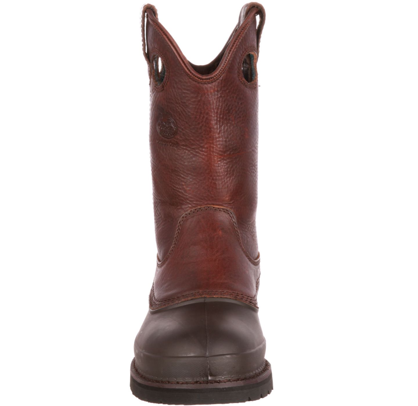 Мужские ботинки GEORGIA BOOT Muddog Steel Toe Wellington Work Boot, цвет: Коричневый — фото 4