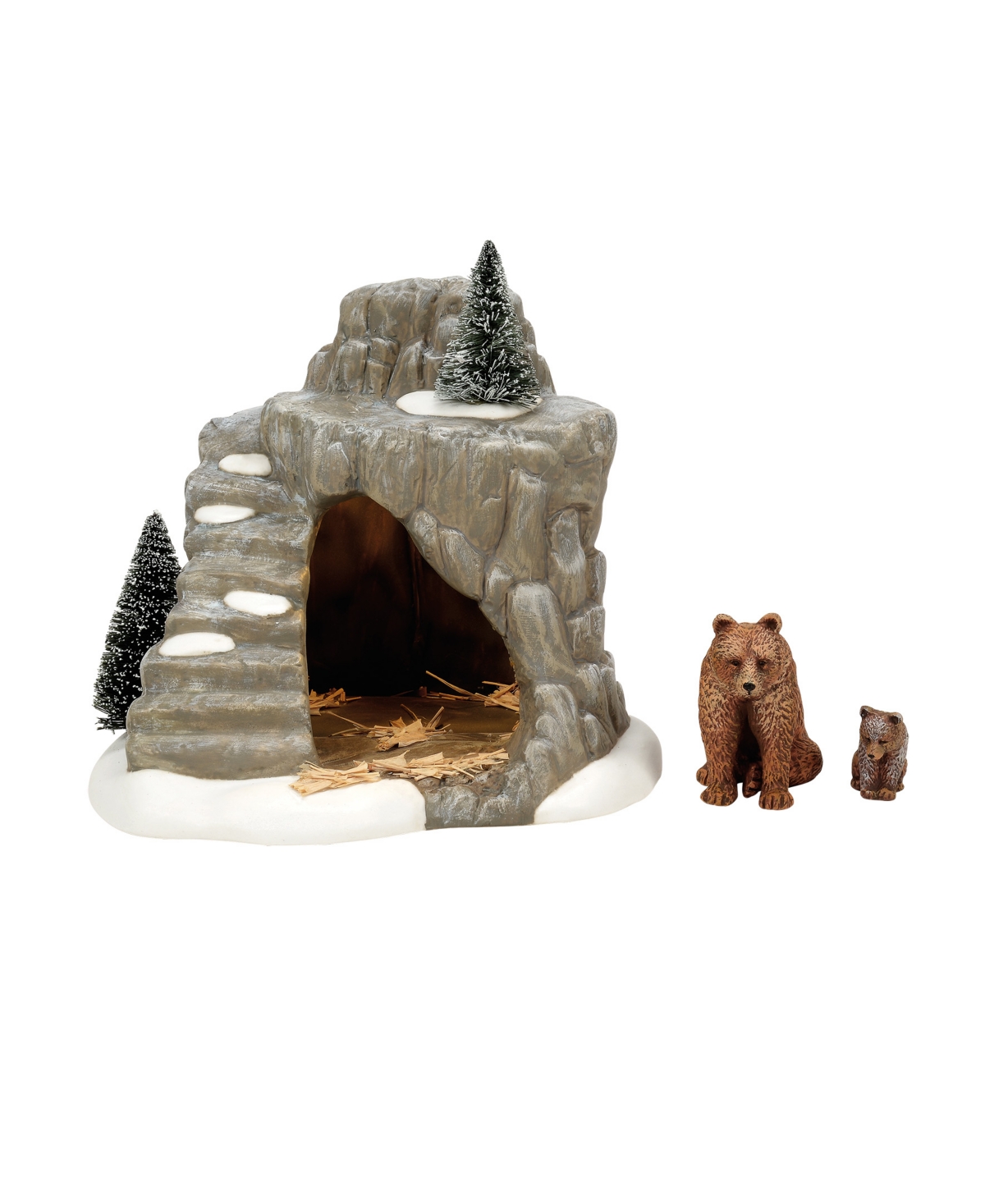Department Five Henry's Bear Exhibit, Set Of 3 In Multi