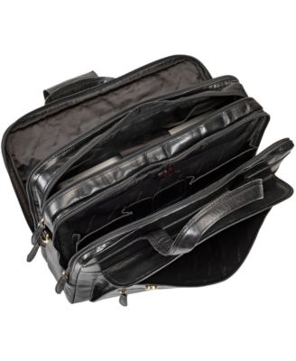 Men's Triple Compartment Briefcase