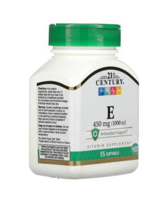 Vitamin E  450 mg (1 000 IU)  -  55 Softgels