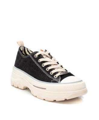 Women's Platform Canvas Sneakers Refresh By Xti