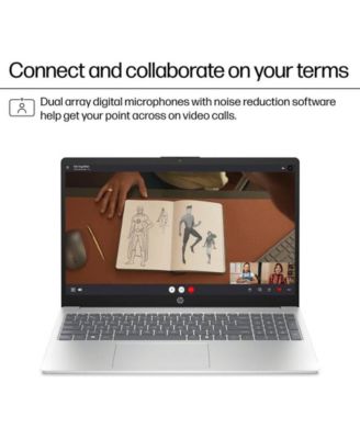 15.6″ HD Touchscreen Laptop Bundle, AMD Ryzen 5 7520U, 8GB RAM, 256GB SSD, for Student and Home Use w/AUX HDMI Cable, Webroot Antivirus, 2-Year Warranty