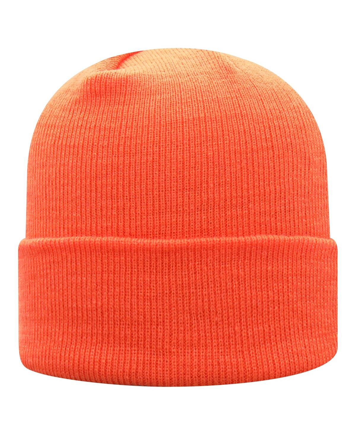 Top Of The World Men's Orange Clemson Tigers Logo Cuffed Knit Hat In Orange