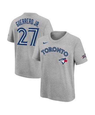 Nike - Big Boys and Girls Vladimir Guerrero Jr. Heather Gray Toronto Blue Jays 2025 MLB All-Star Edition Name Number T-Shirt