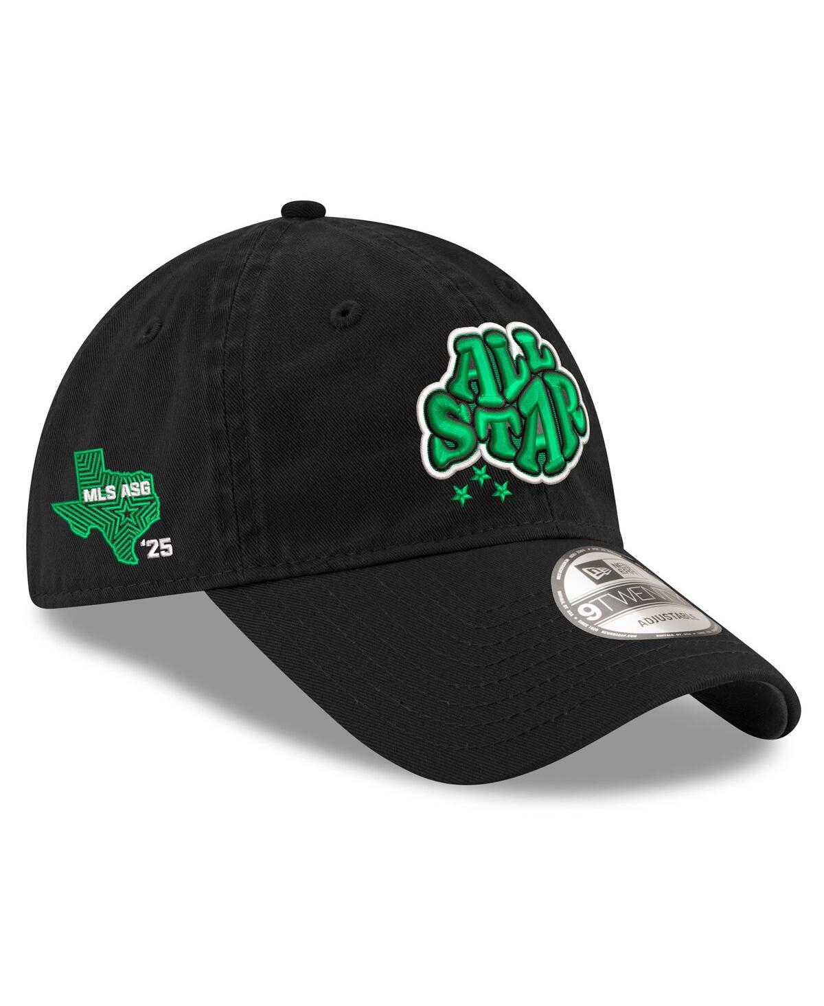 Men's Black 2025 Mls All-Star Game 9TWENTY Adjustable Hat - Black
