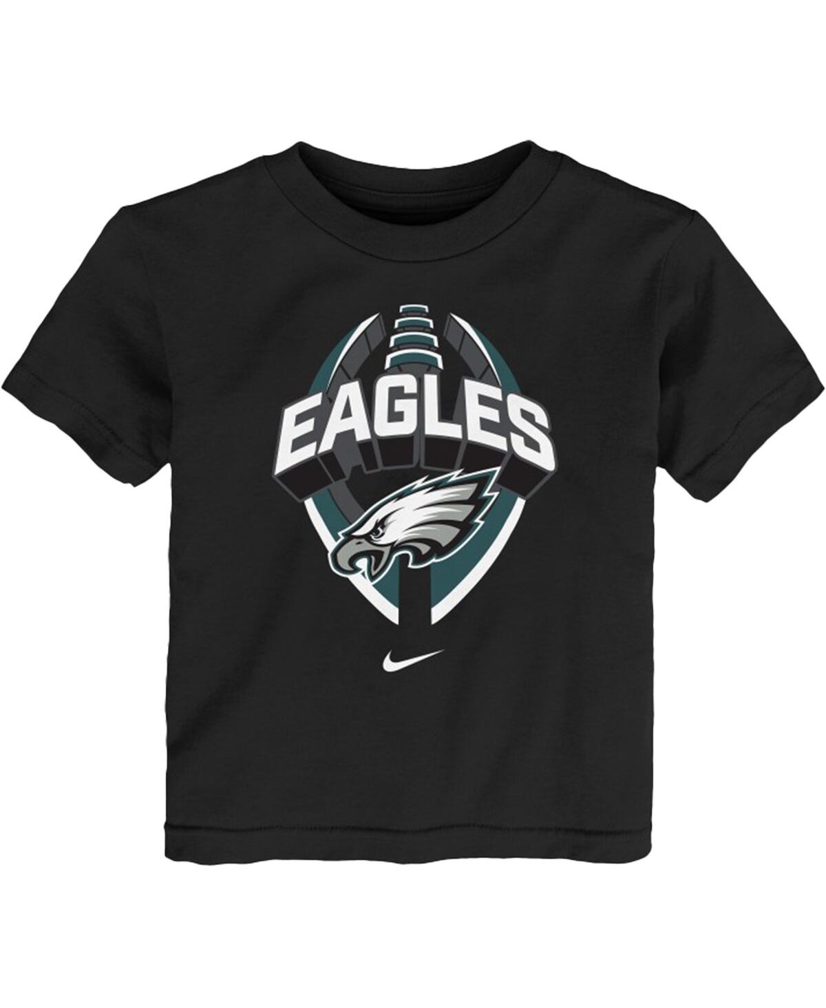 Nike Toddler Black Philadelphia Eagles Icon Legend T-shirt In Black