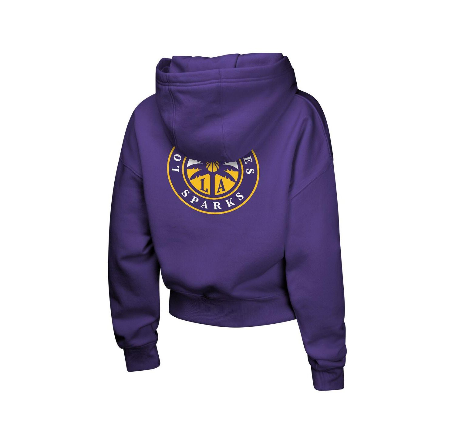 Big Girls Purple Los Angeles Sparks Closer Pullover Hoodie