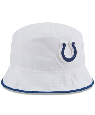 Men's White Indianapolis Colts 2025 NFL Training Camp Stretch Bucket Hat