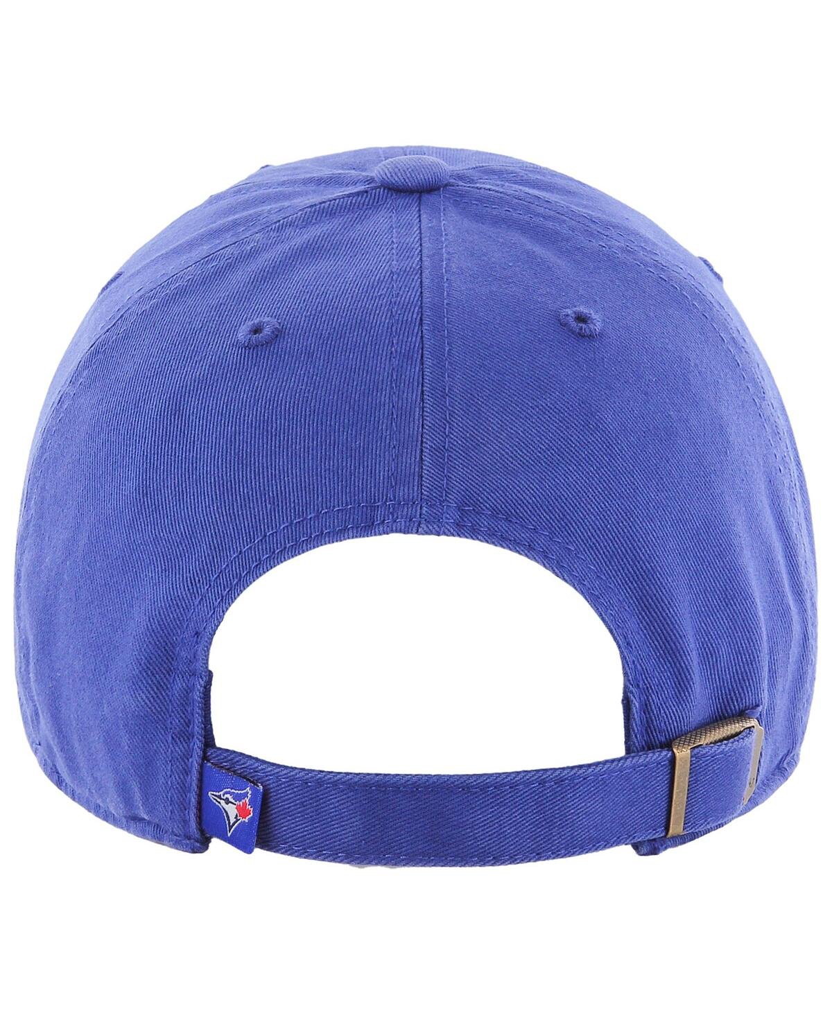 47 Brand Big Boys And Girls Royal Toronto Blue Jays Clean Up Adjustable Hat In Blue